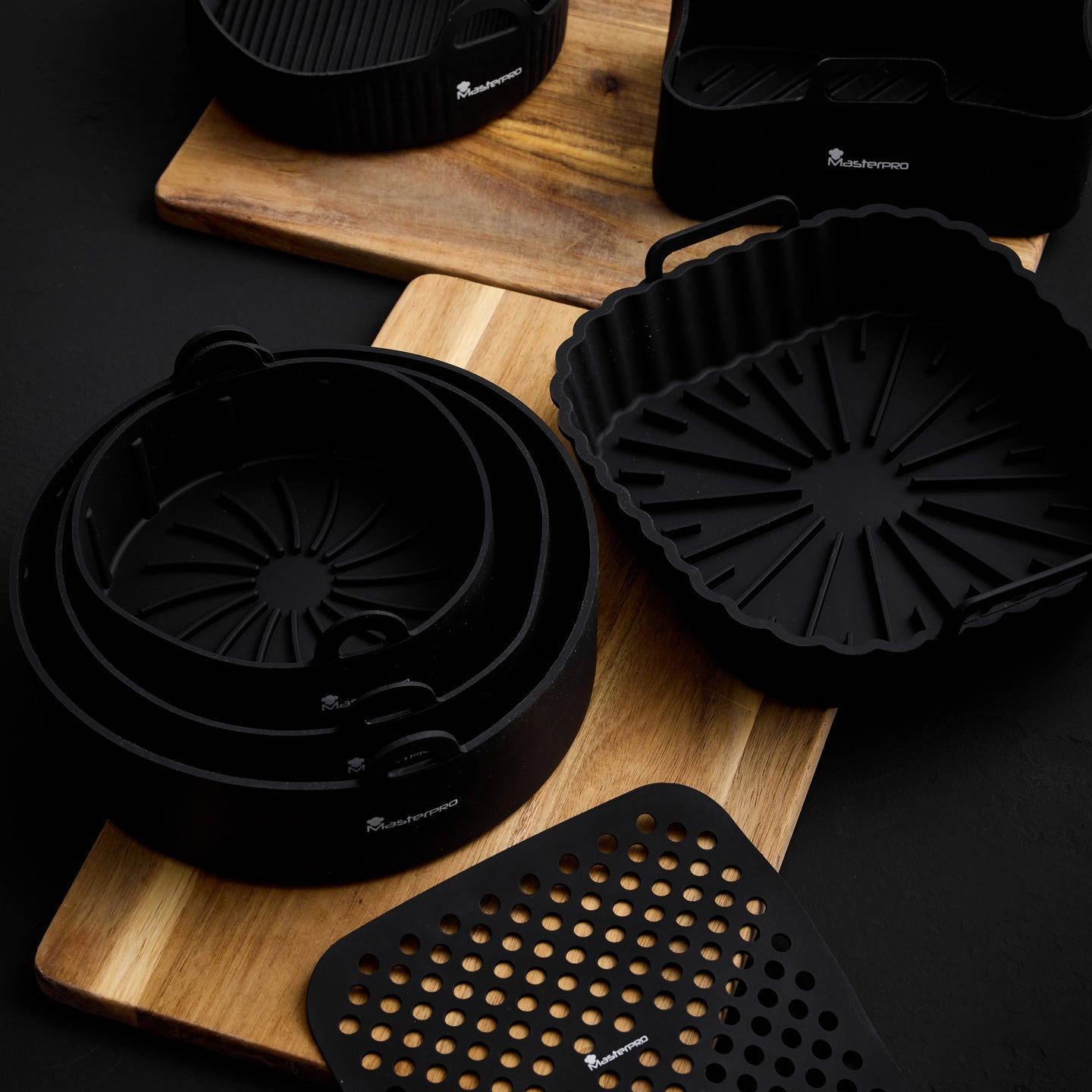 Molde silicona para freidora de aire cuadrado MasterPRO - Foodies (1)